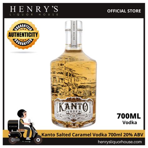 kantot vodka|Kanto Salted Caramel Vodka 700ml .